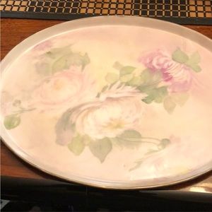 Antique Limoges T & V Vanity Tray